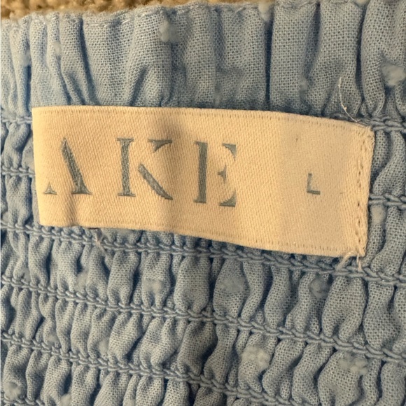 LAKE Lolly dress in morning blue size large EUC - Picture 7 of 12